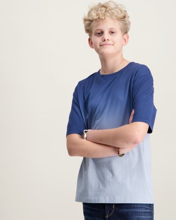 LMTD NLMHADS SS L TOP Blå T-skjorter Gutt - Kids Brand Store