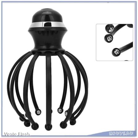 Huvudmassageklo, Elektrisk huvudmassager med vibration