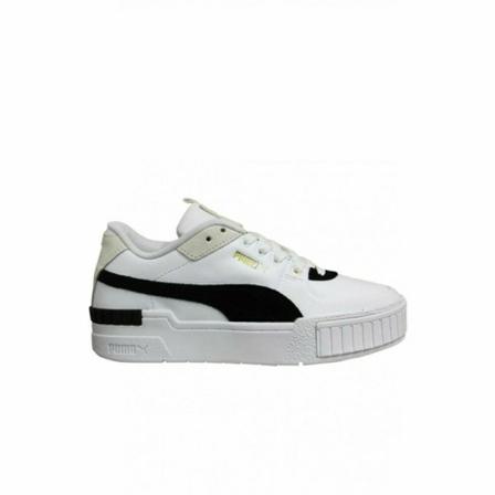 Puma Cali Sport Heritage Sneakers , Wit , Dames , Maat: 39 EU