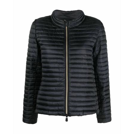 Save The Duck, Coat Zwart, Dames, Maat:M
