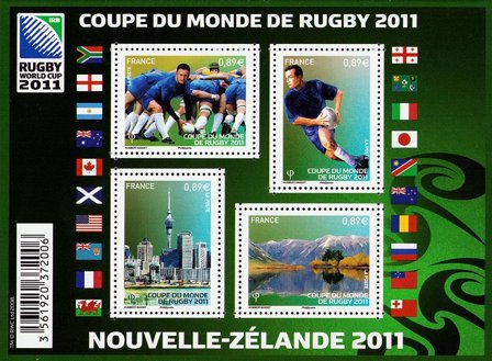 Frankrig 2011 - YT F4576 - Miniark - Postfrisk