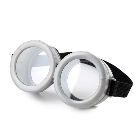 Sjove dekorative rekvisitter 3D cirkulært glas minions cosplay kostume briller fødselsdag fest forsyninger