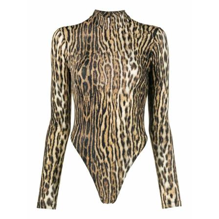 Roberto Cavalli Body , Bruin , Dames , Maat: S Bodies