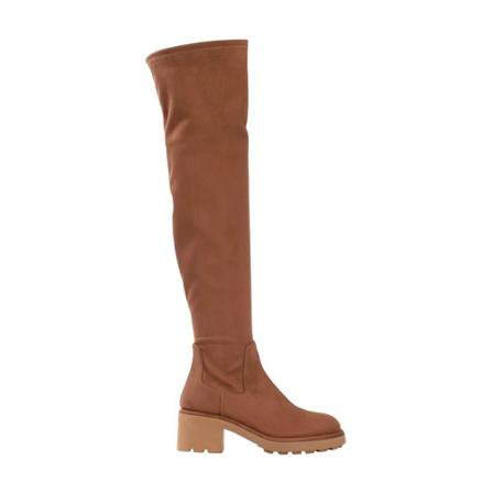 Ninalilou, Over-knee Boots Brązowy, Kobieta, Rozmiar: 39 EU