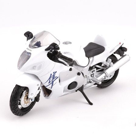 Suzuki GSX 1300 1:18 Motorcykel Model Legetøjsmotorcykel med Base