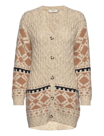Crvemla Knit Cardigan Beige Cream