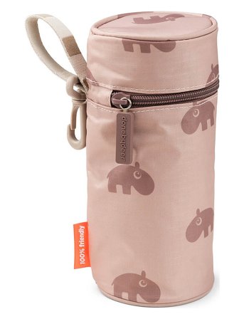 Done by Deer Kids Insulated Bottle Holder Ozzo Powder - Pink - ONE SIZE