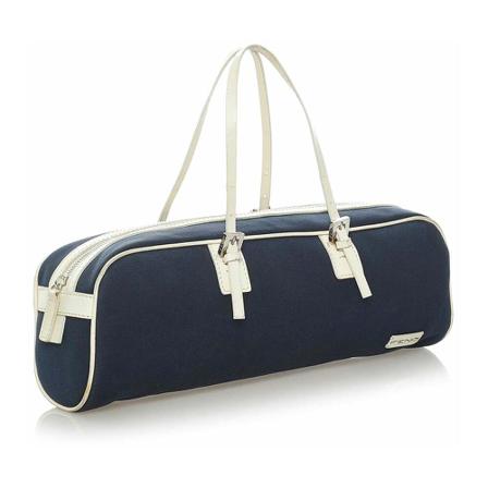 Fendi Vintage Pre-owned HandTass , Blauw , Dames , Maat: ONE Size Vintage Tassen