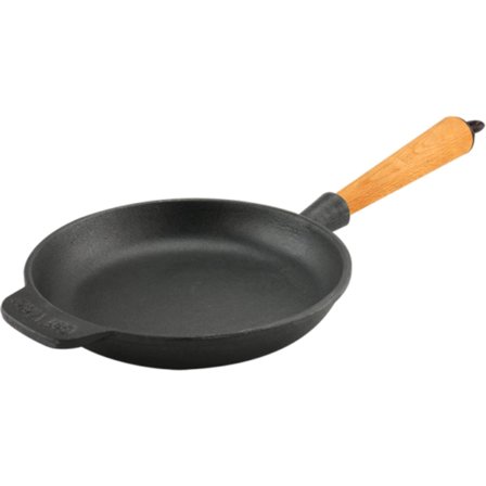 Carl victor Gjutjärnsstekpanna 18 cm, bok - Gjutjärn | Matlagning > Kokkärl & Stekpannor > Stekpannor > Gjutjärnsstekpanna | Bagaren och Kocken