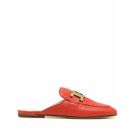 Tod's, Sliders Pomarańczowy, unisex, Rozmiar: 37 EU