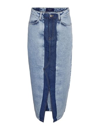 NOISY MAY | Nmrinna Nw Slit Long Skirt Colorblock | M