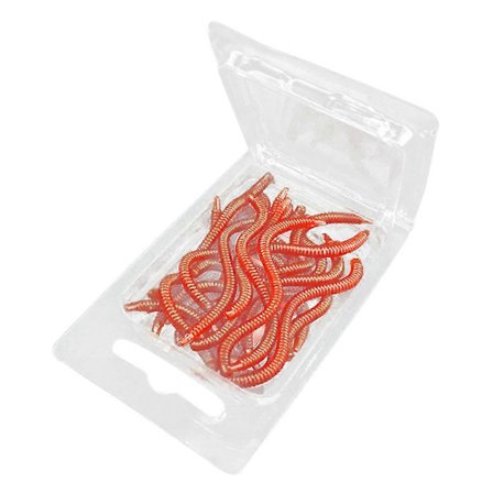 20 st Fiskedrag Fiske Mask Konstgjord Mask Konstgjorda Fiskebeten