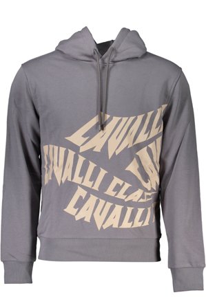 Cavalli Class Felpa Senza Zip Uomo Grigio