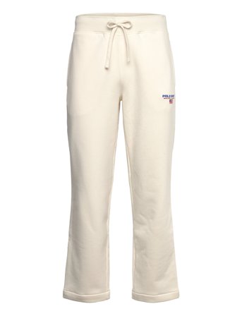 Polo Sport Fleece Wide-Leg Sweatpant Cream Polo Ralph Lauren