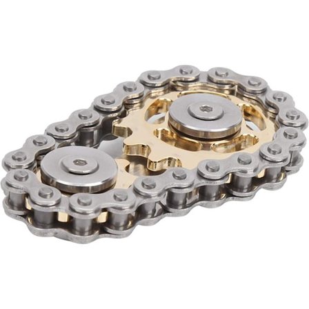 Finger Gyroskop, Rustfrit Stål Gear Finger Gyroskop Legetøj Dec