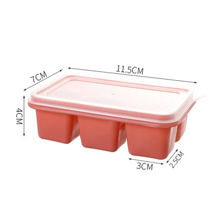 Frozen Ice Cube Artefakt Form Hushållssilikonis