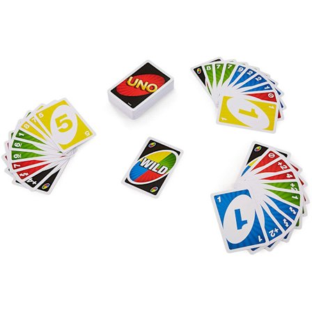 Interaktivt kortspil til børn, voksne, familie, fest, rejser, camping, sjove bordspil