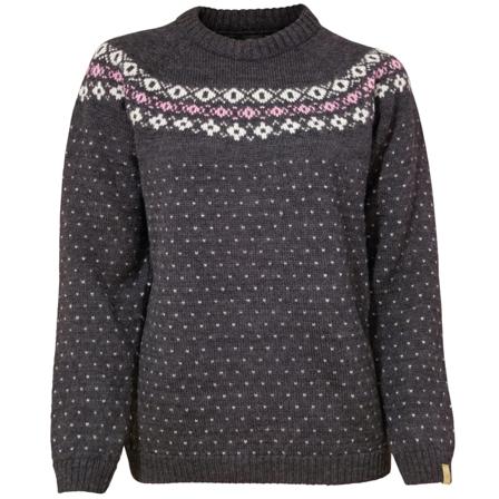 Ivanhoe Women's Sire Crewneck Women long-sleeved sweaters Grey 36