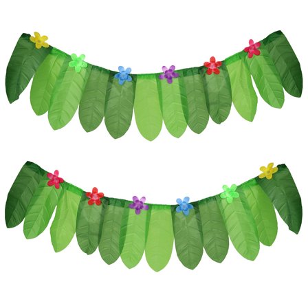 Hawaii Bordskørt Blade og Blomster