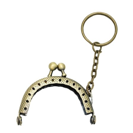 Pung Ramme Kyss Lås Pung Lås Ramme BRONSE