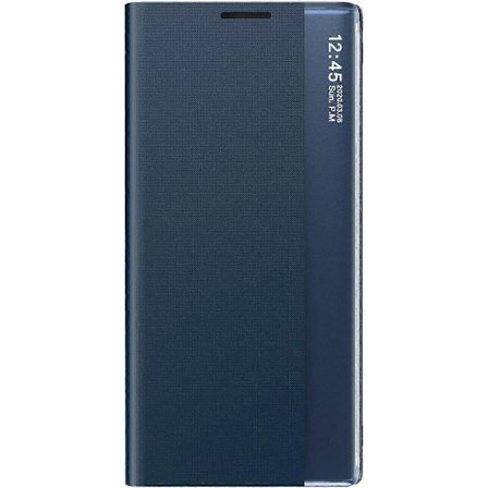 Smart View Flip Cover for Samsung Galaxy S20 FE (Fan Edition), Premium Leather Case med Stilig Speilvindu