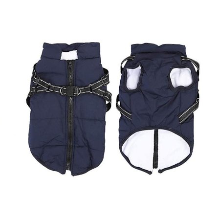 Vedenpitävä koiran takki talvi lämmin, tuulenpitävä lemmikkieläinten vaatteet koiran takki