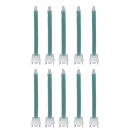 10 st Plast Lim Blandningsmunstycken Anti-blockering för Applikator