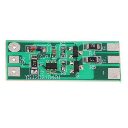 3-12V vilkkuva LED-valomoduuli Punainen Sininen Kaksivärinen pari Flashin