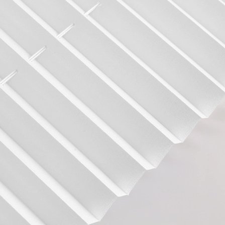 Klemmes Plisségardiner uten boring (75x100 cm BxH, Hvit), solbeskyttelse/easyfix, translucent, for dører/vinduer