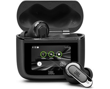 JBL-Tour Pro 3 - Black-Bluetooth-hodetelefoner med støyreduksjon og smart etui-Head & earphones-In-ear-hodetelefoner