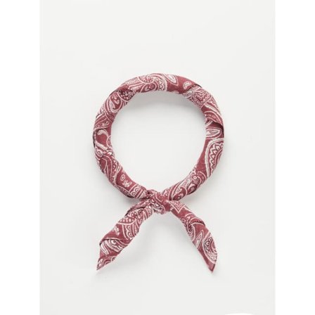 John Henric Bandana Paisley Accessoarer Herr Röd