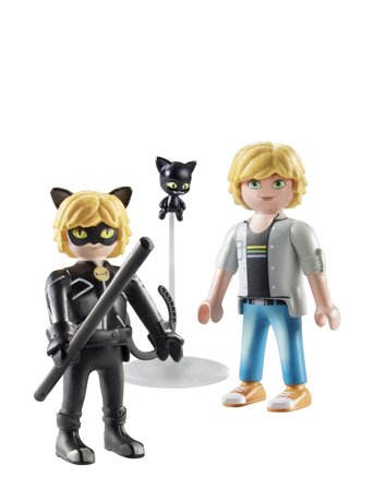 PLAYMOBIL | Playmobil Miraculous: Adrien & Cat Noir - 71337 | ONE SIZE