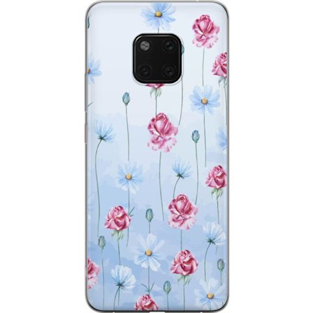Kompatibelt Mobildeksel til Huawei Mate 20 Pro Petal Reverie Sky Blue