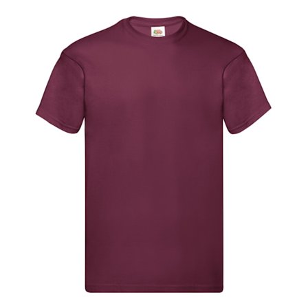 Fruit of the Loom Original T-shirt M Burgundy