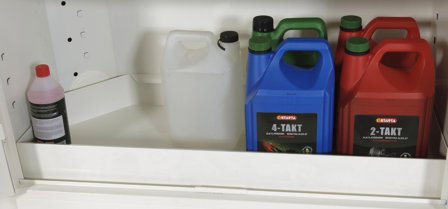 JiWa GL04V Bottentråg till kemikalieskåp G804, Garageinredning & förvaring