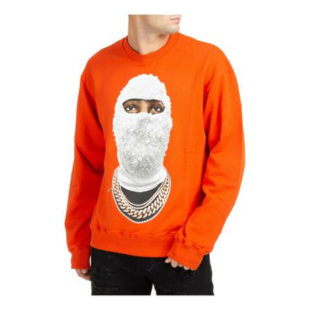 IH NOM UH NIT men's sweatshirt sweat Future Mask Orange, Herre Sweatshirts