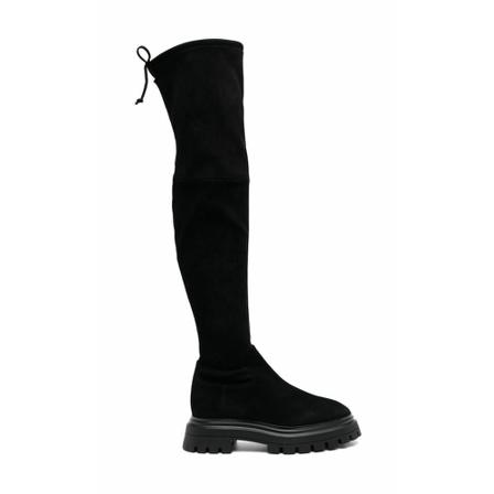 Stuart Weitzman, Over-knee Boots Zwart, Dames, Maat:37 EU