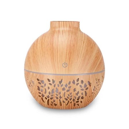 Farve Æterisk Olie og Aroma Diffuser, Mini Luftfugter, USB, Aromaterapi Tåge