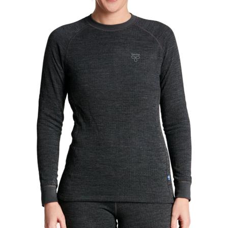 Termo Women's Wool Round Neck Ls Women base layer tops Grey XL