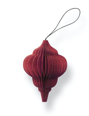 Sustain Foldet Julepynt Jewel Red Nordstjerne