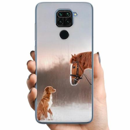 Xiaomi Redmi Note 9 Tpu Mobilskal Häst & Hund