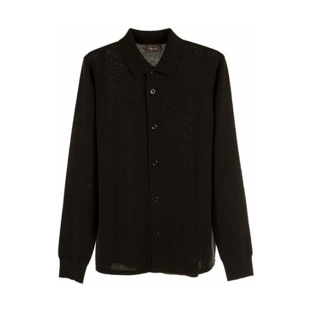 Norse Projects Martin Tech Merino Cardigan Sort, Herre Cardigans