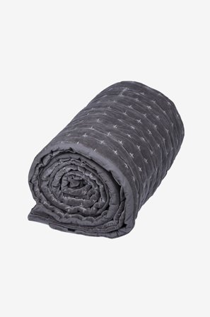 Eightmood - Sengeteppe Nellie - Grå - Sengetepper - 140X220 - Fra Homeroom