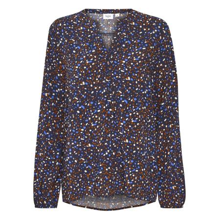 Saint Tropez, Eda SZ Shirt Zwart, Dames, Maat:M