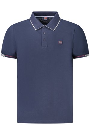 Norway 1963 Polo Maniche Corte Uomo Blu