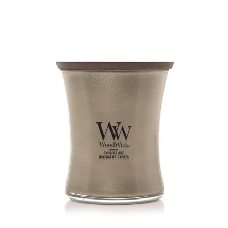 Woodwick Hourglass Candles Cypress Ore 275g - Candela Profumata