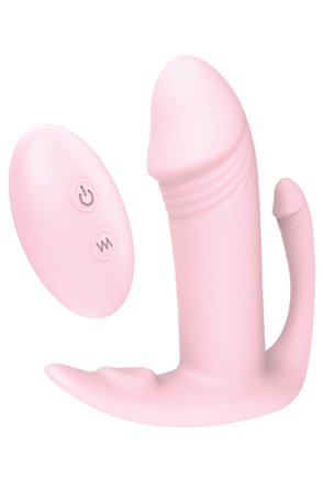 Dream Toys Vibes Of Love Remote Tri-pleasurer Pink Trepunktsvibrator - Blushme.se