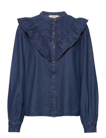 Crmorana Denim Blouse Blue Cream