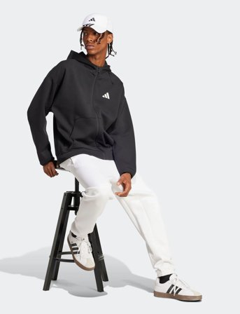 adidas Sportswear M Fi Sl Fz - Black - S