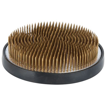 Pyöreä Kenzan-kukka-asetelma Japanilainen kukka-asetelma Neula-asetelma Tarvikkeet Kuparineula